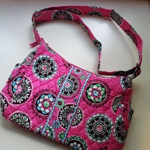 Vera Bradley "On the Go" Purse in Pink Cupcakes
